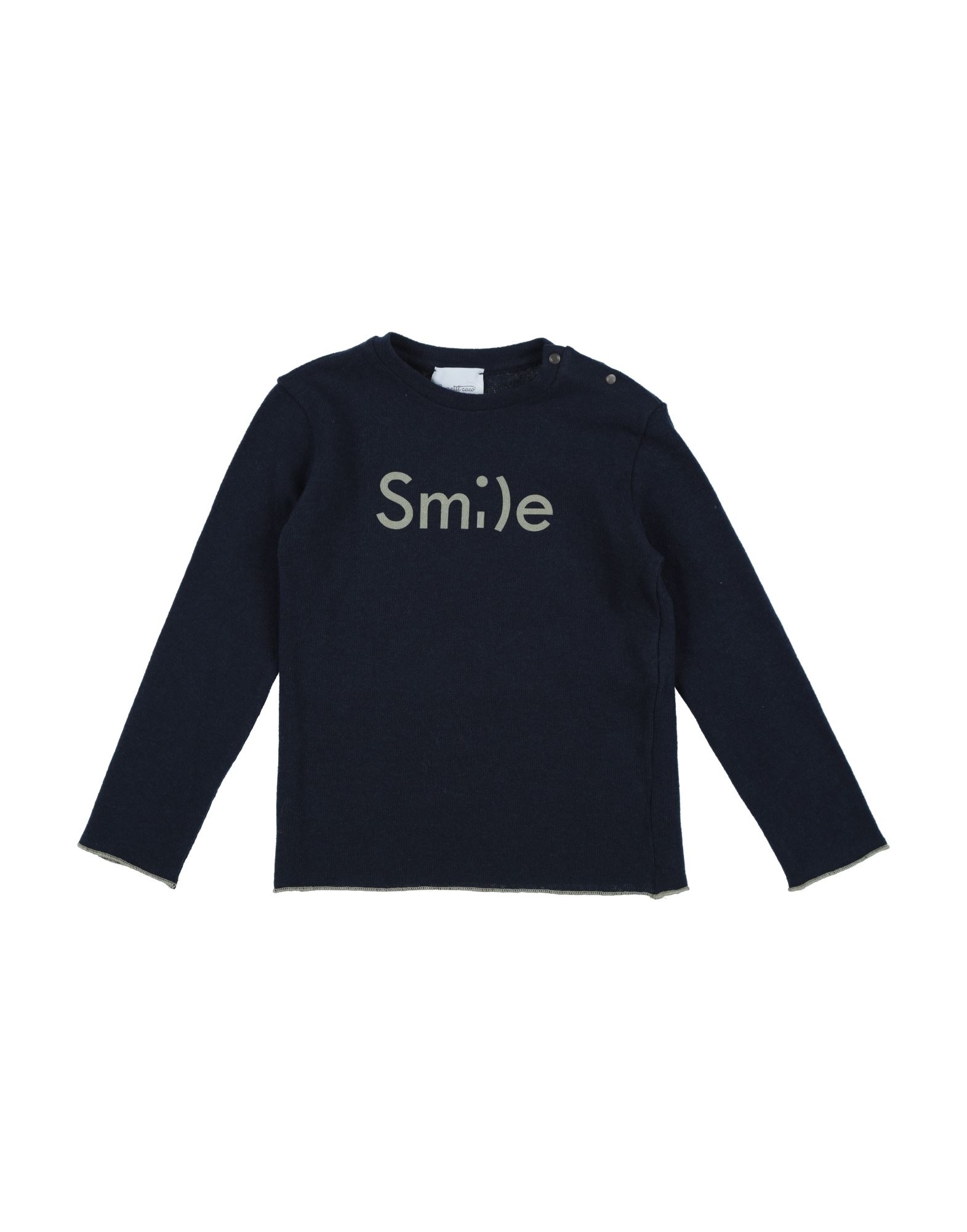 Le Petit Coco Kids'  Sweaters In Blue