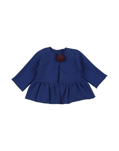 Cucù Lab Babies'  Newborn Girl Cardigan Bright Blue Size 3 Cotton, Elastane
