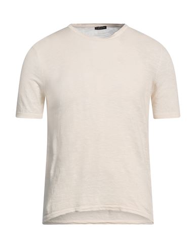 Shop Retois Man Sweater Ivory Size Xxl Linen, Cotton In White