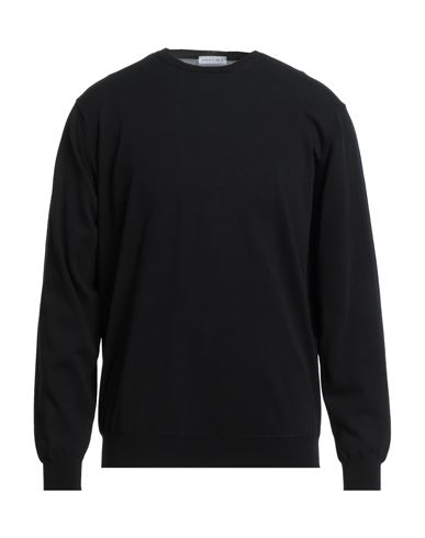 Arrows Man Sweater Black Size 46 Cotton