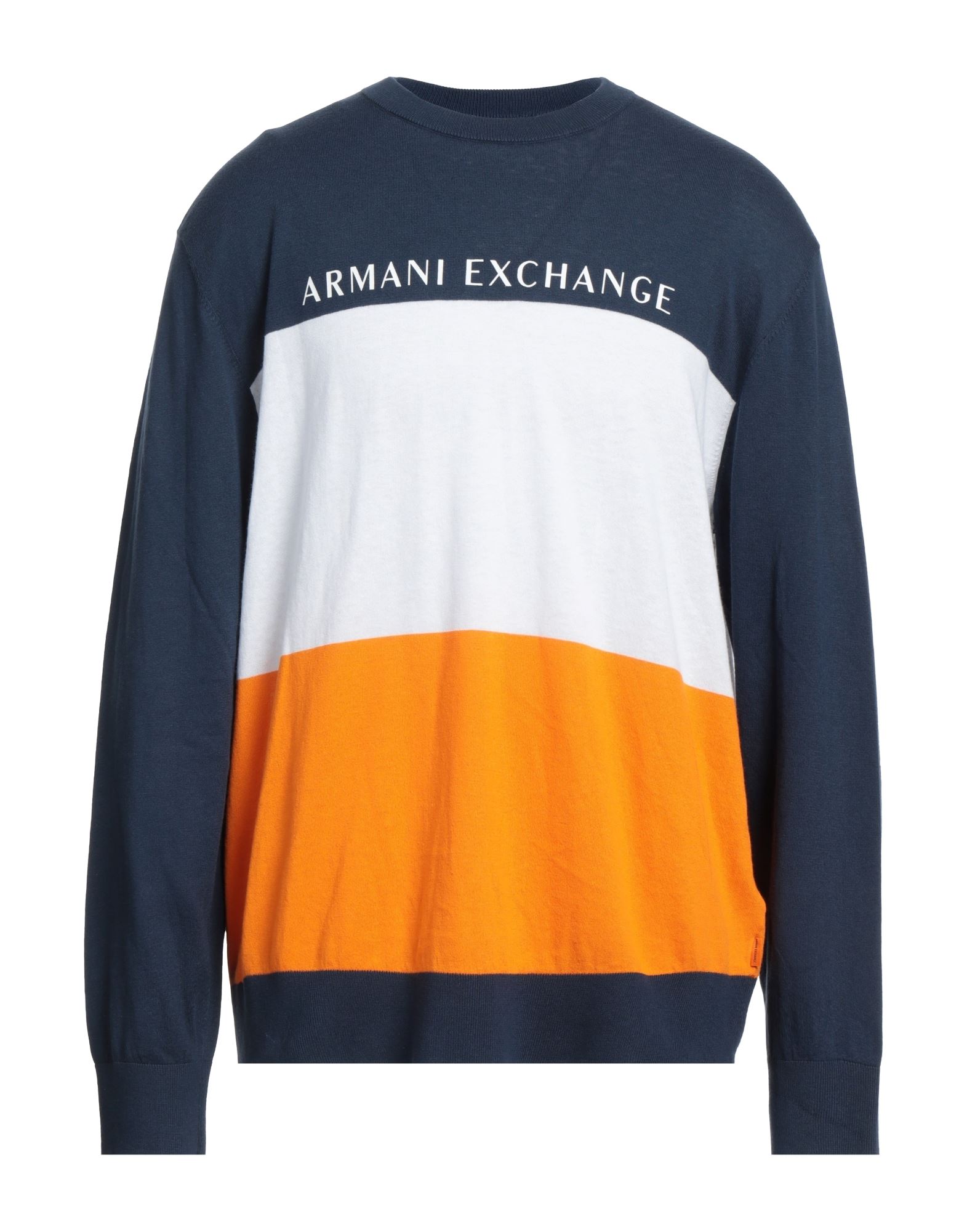 Armani Exchange Sweaters In Navy Blue