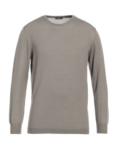 Rossopuro Man Sweater Dove Grey Size L Wool