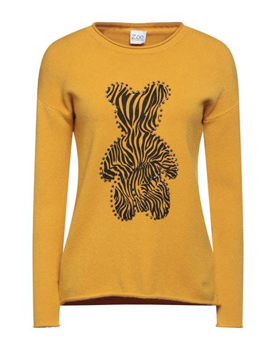 Zoe Z. O.e. Woman Sweater Mustard Size S Viscose, Polyester, Polyamide In Yellow