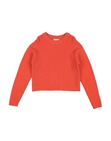 Name It® Babies' Name It Toddler Girl Sweater Orange Size 6 Viscose, Nylon, Polyester