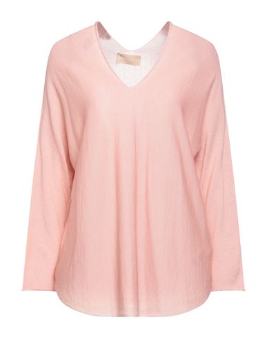 120% Woman Sweater Light Pink Size S Cashmere