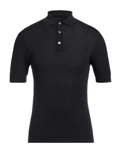Dunhill Man Sweater Midnight Blue Size Xs Cotton, Mulberry Silk