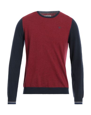 Fred Mello Man Sweater Red Size Xl Lambswool, Polyamide