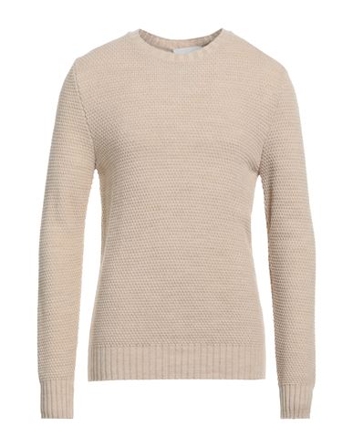 Darwin Man Sweater Beige Size 42 Acrylic, Wool, Alpaca Wool, Viscose