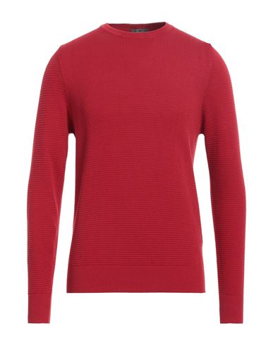 Malagrida Man Sweater Red Size 3xl Cotton
