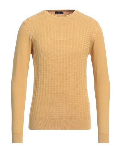 Malagrida Man Sweater Ocher Size Xl Cotton In Yellow