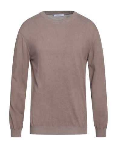 Bellwood Man Sweater Light Brown Size 36 Cotton In Beige