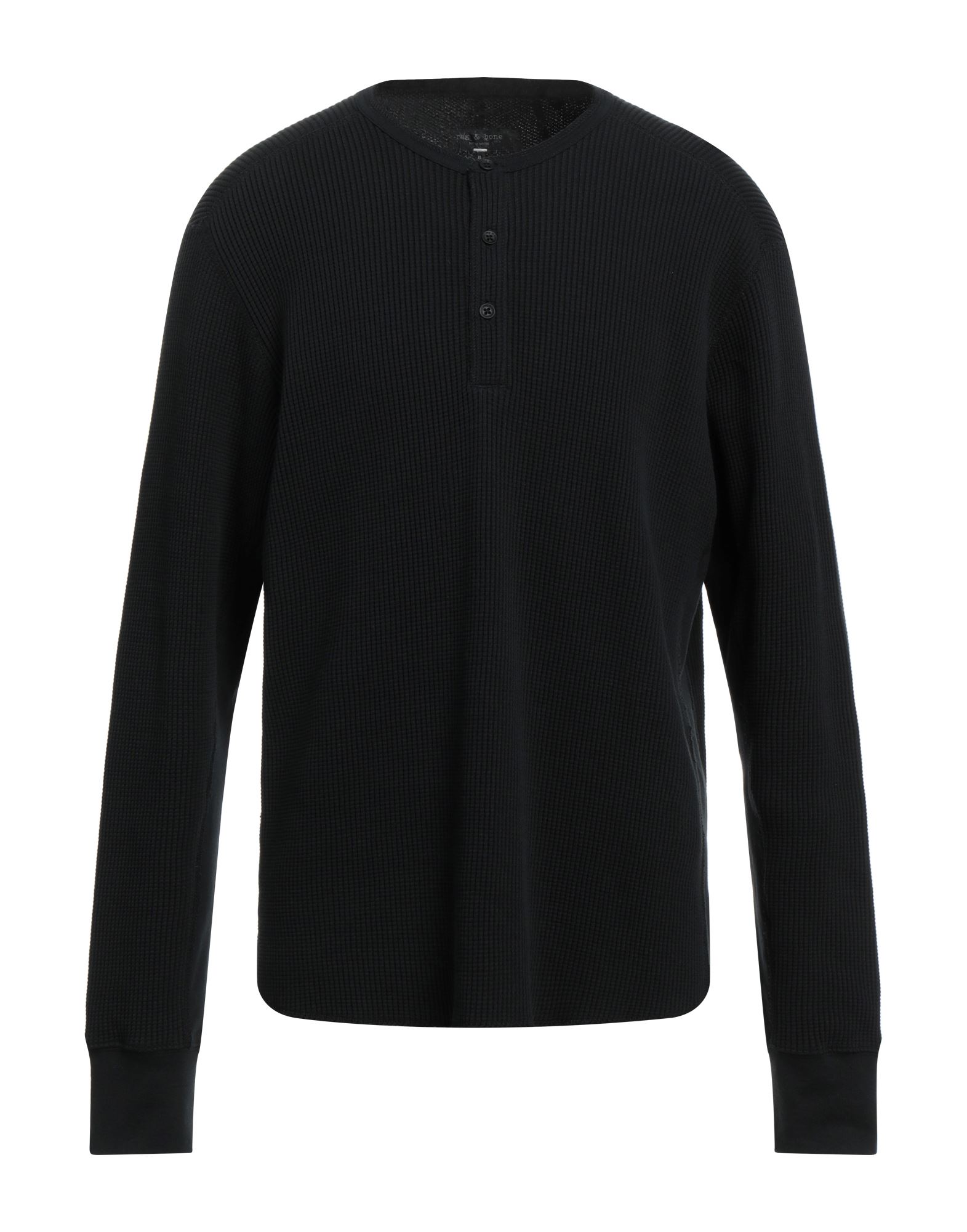Rag & Bone Man Sweater Black Size Xl Cotton