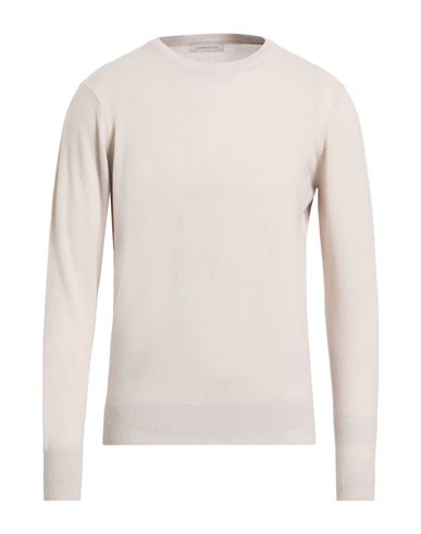 Rossopuro Man Sweater Light Grey Size 6 Cashmere In Neutral