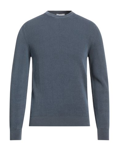 Boglioli Man Sweater Pastel Blue Size S Cotton