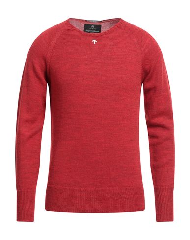 Nigel Cabourn Man Sweater Red Size 34 Wool