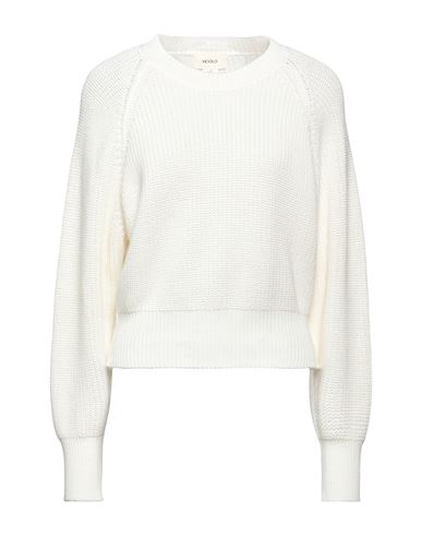 Vicolo Woman Sweater White Size Onesize Cotton