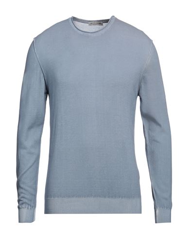 Daniele Alessandrini Homme Man Sweater Light Blue Size 42 Cotton