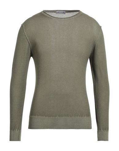 Daniele Alessandrini Homme Man Sweater Military Green Size 36 Cotton