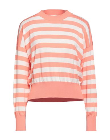 Jucca Woman Sweater Salmon Pink Size M Cotton