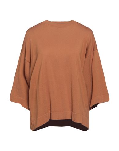 Jucca Woman Sweater Camel Size Xs Cotton In Beige