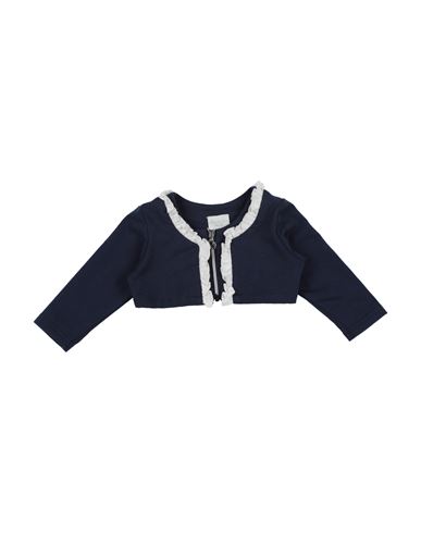 Fun & Fun Babies'  Newborn Girl Wrap Cardigans Midnight Blue Size 3 Rayon, Polyester, Elastane