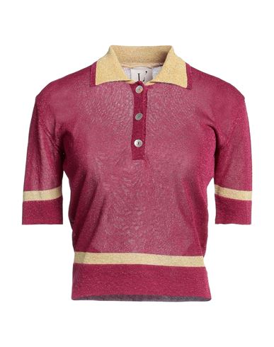 L'autre Chose L' Autre Chose Woman Sweater Fuchsia Size M Viscose, Polyester, Polyamide In Pink