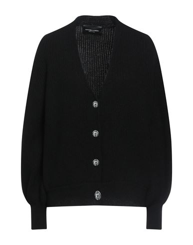 Antonella Rizza Woman Cardigan Black Size M Cashmere