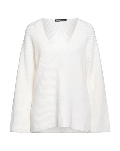 Antonella Rizza Woman Sweater Ivory Size M Cashmere In White