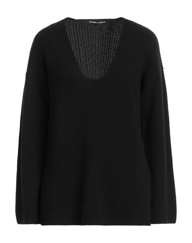 Antonella Rizza Woman Sweater Black Size M Cashmere
