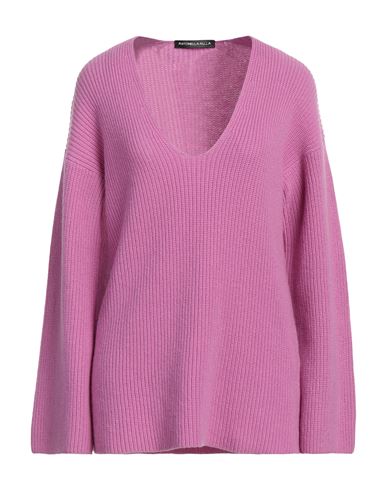 Antonella Rizza Woman Sweater Light Purple Size M Cashmere