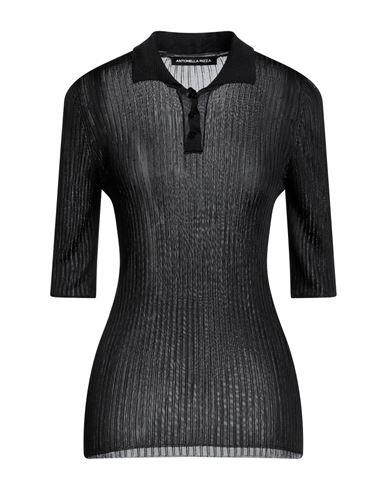 Antonella Rizza Woman Sweater Black Size S Viscose