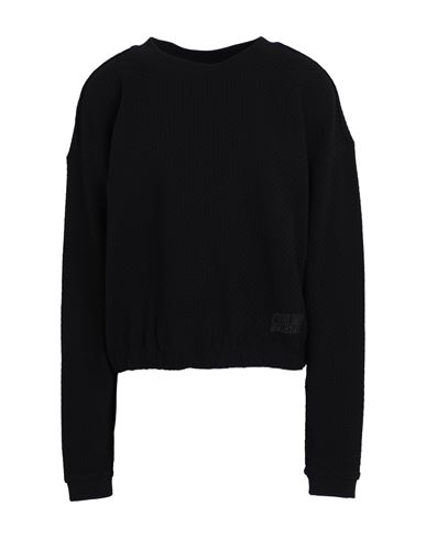 Colmar Wrap Woman Sweater Black Size M Cotton In Black