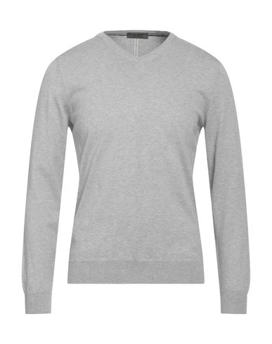 +39 Masq Man Sweater Grey Size Xl Cotton