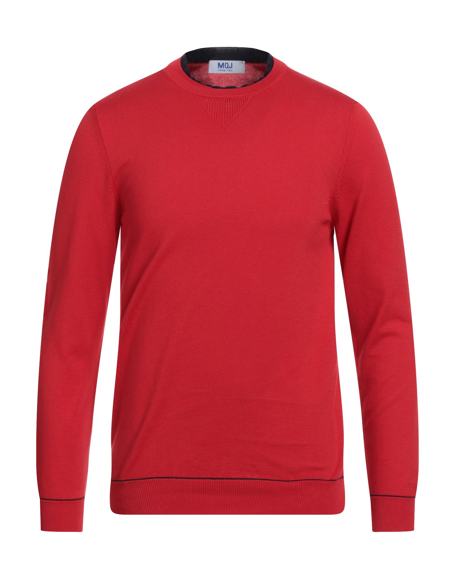 Shop Mqj Man Sweater Red Size M Cotton