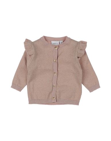 Name It® Babies' Name It Newborn Girl Cardigan Blush Size 1 Cotton, Polyester, Metallic Fiber In Pink