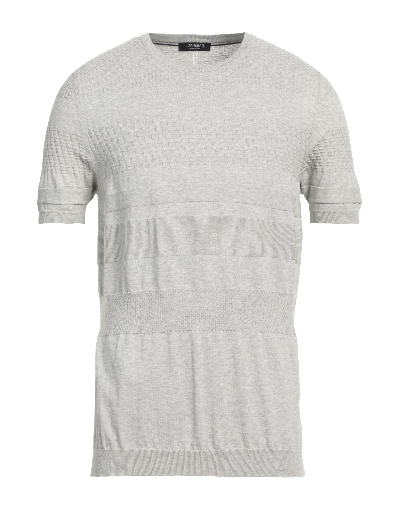 +39 Masq Man Sweater Light Grey Size 3xl Cotton