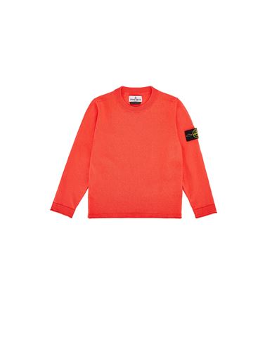 STONE ISLAND KIDS 505A2 Sweater Man Coral EUR 155