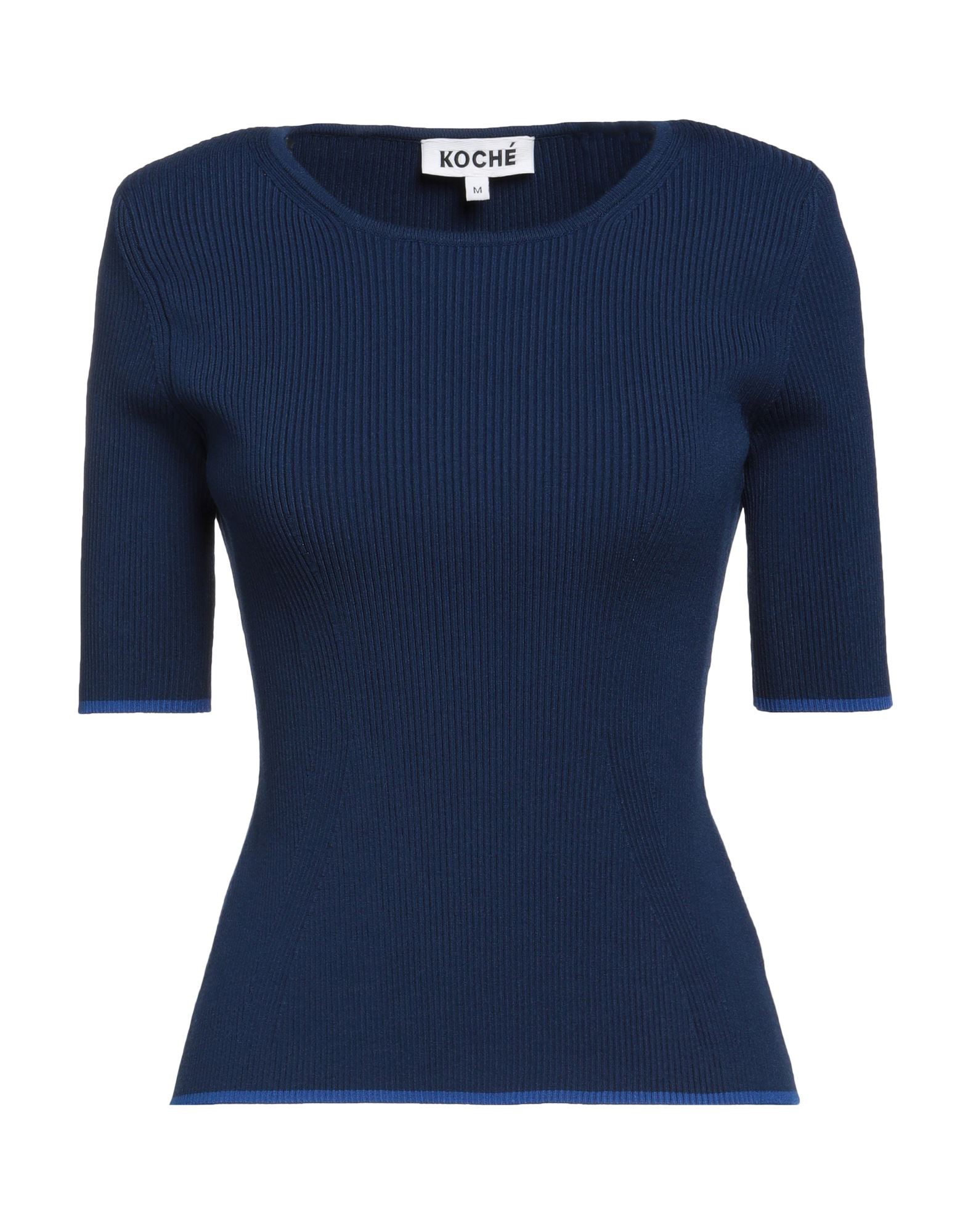Koché Woman Sweater Blue Size M Viscose, Polyester