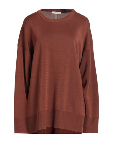 The Row Woman Sweater Rust Size M Viscose In Red