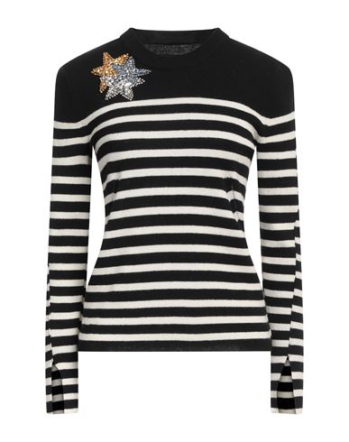 Zadig & Voltaire Woman Sweater Black Size M Merino Wool, Cashmere