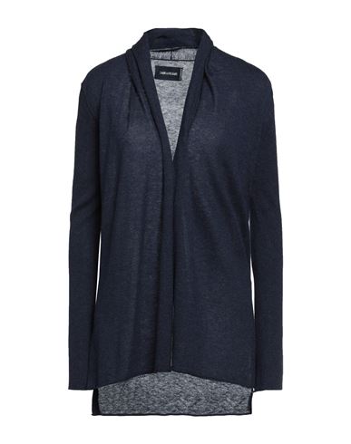 Zadig & Voltaire Woman Cardigan Midnight Blue Size S Cashmere