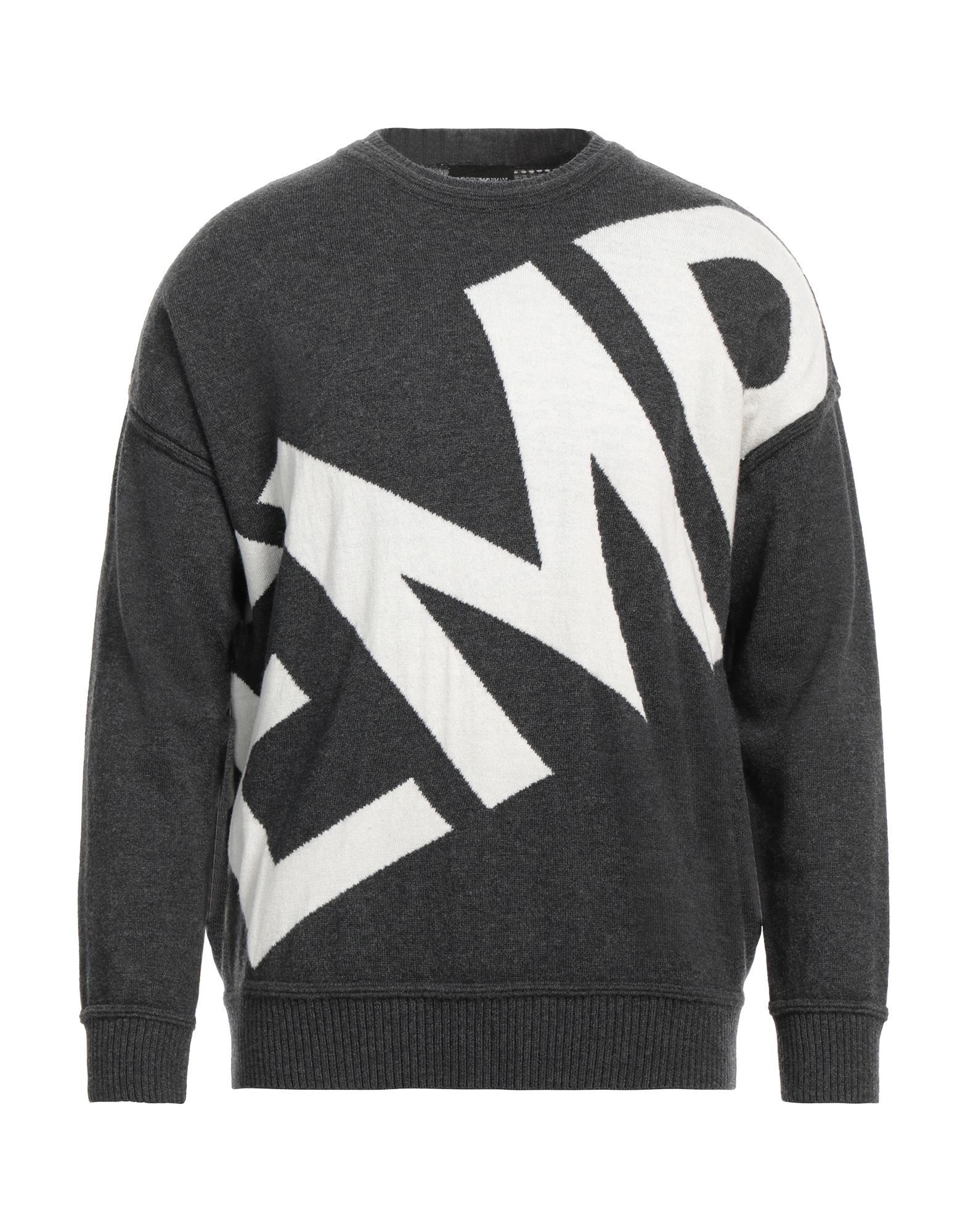 Emporio Armani Sweaters In Grey