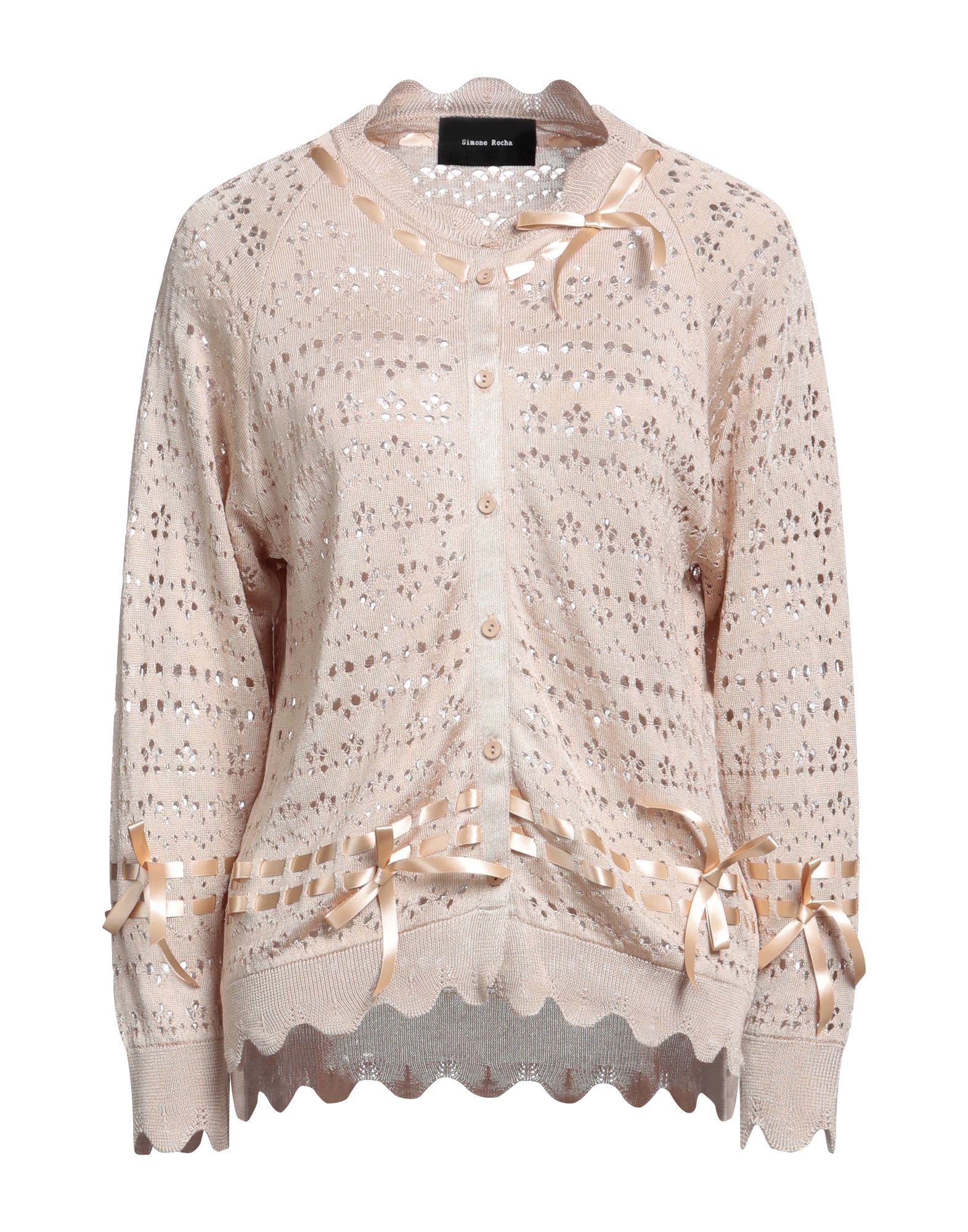 Simone Rocha Cardigans In Beige ModeSens