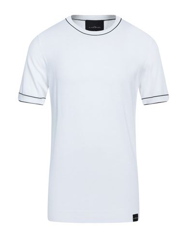 John Richmond Man Sweater White Size M Viscose, Nylon