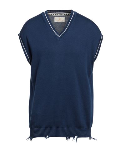 Bellwood Man Sweater Navy Blue Size L Cotton