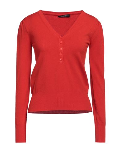 Amelie Rêveur Woman Cardigan Tomato Red Size S/m Viscose, Polyester, Nylon