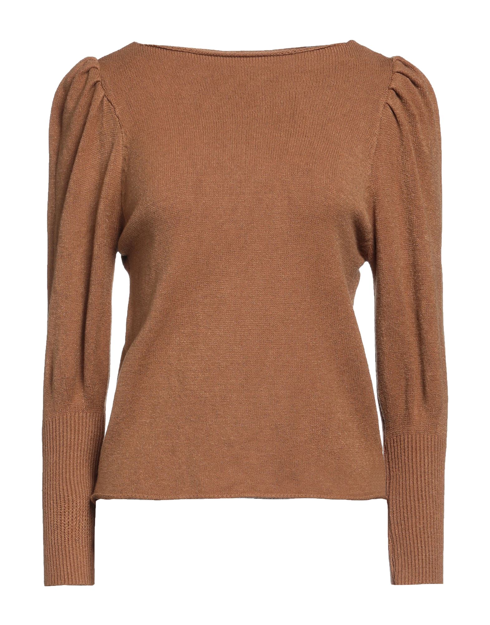 Amelie Rêveur Woman Sweater Camel Size M/l Viscose, Polyester, Polyamide In Beige