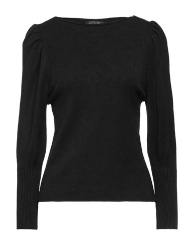 Amelie Rêveur Woman Sweater Black Size M/l Viscose, Polyester, Polyamide