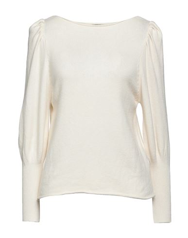Amelie Rêveur Woman Sweater Cream Size M/l Viscose, Polyester, Polyamide In White