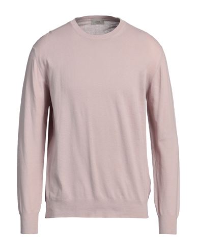 Altea Man Sweater Light Pink Size Xl Linen, Cotton In Pink
